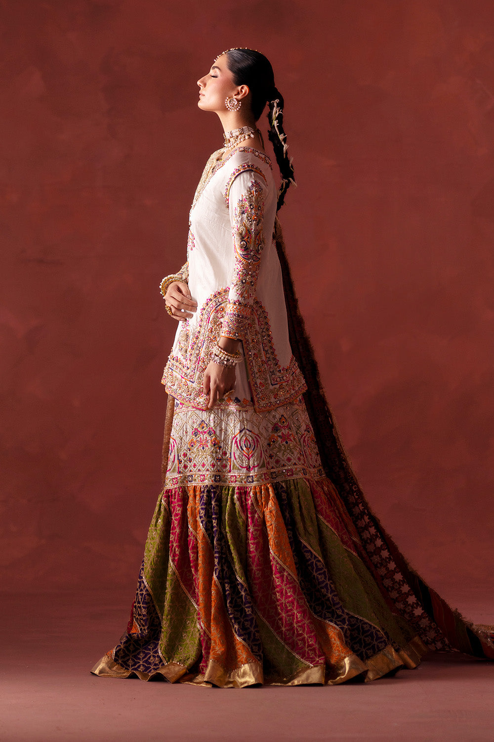Maryum N Maria | Luxury Silk | MEHNDI NIGHT - MSS5895 - House Of Hania