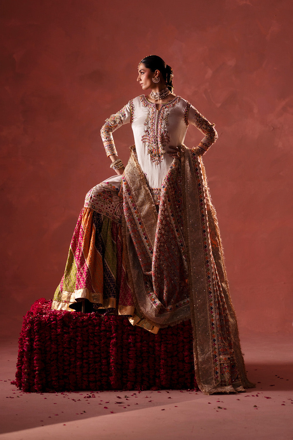 Maryum N Maria | Luxury Silk | MEHNDI NIGHT - MSS5895 - House Of Hania