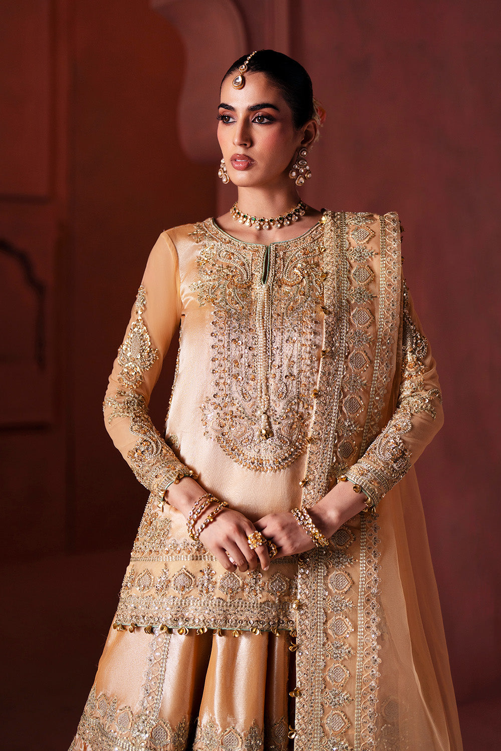 Maryum N Maria | Luxury Silk | NIKKAH RITUAL - MSS5901 - House Of Hania