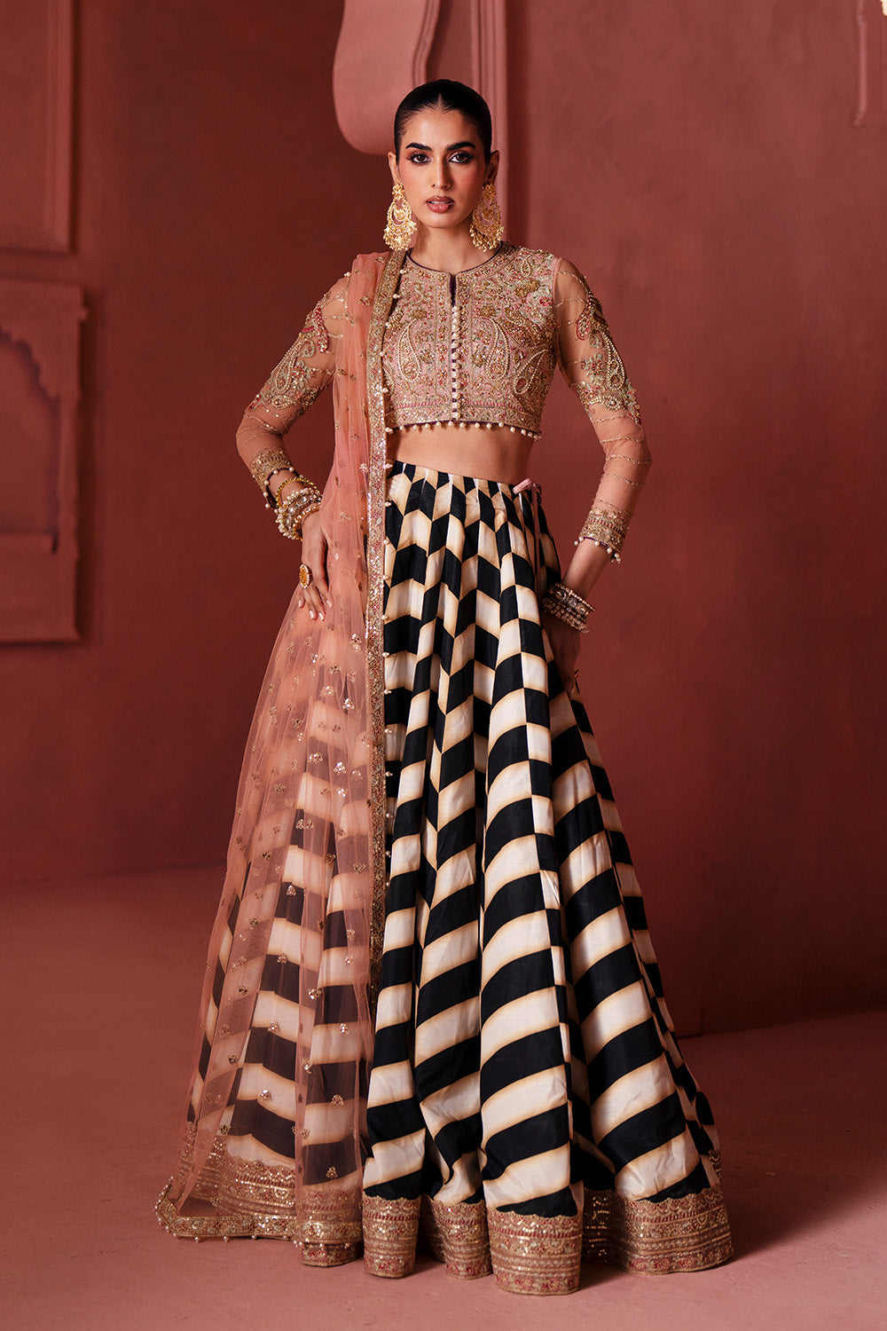 Maryum N Maria | Luxury Silk | QAWALI NIGHT - MSS5902 - House Of Hania
