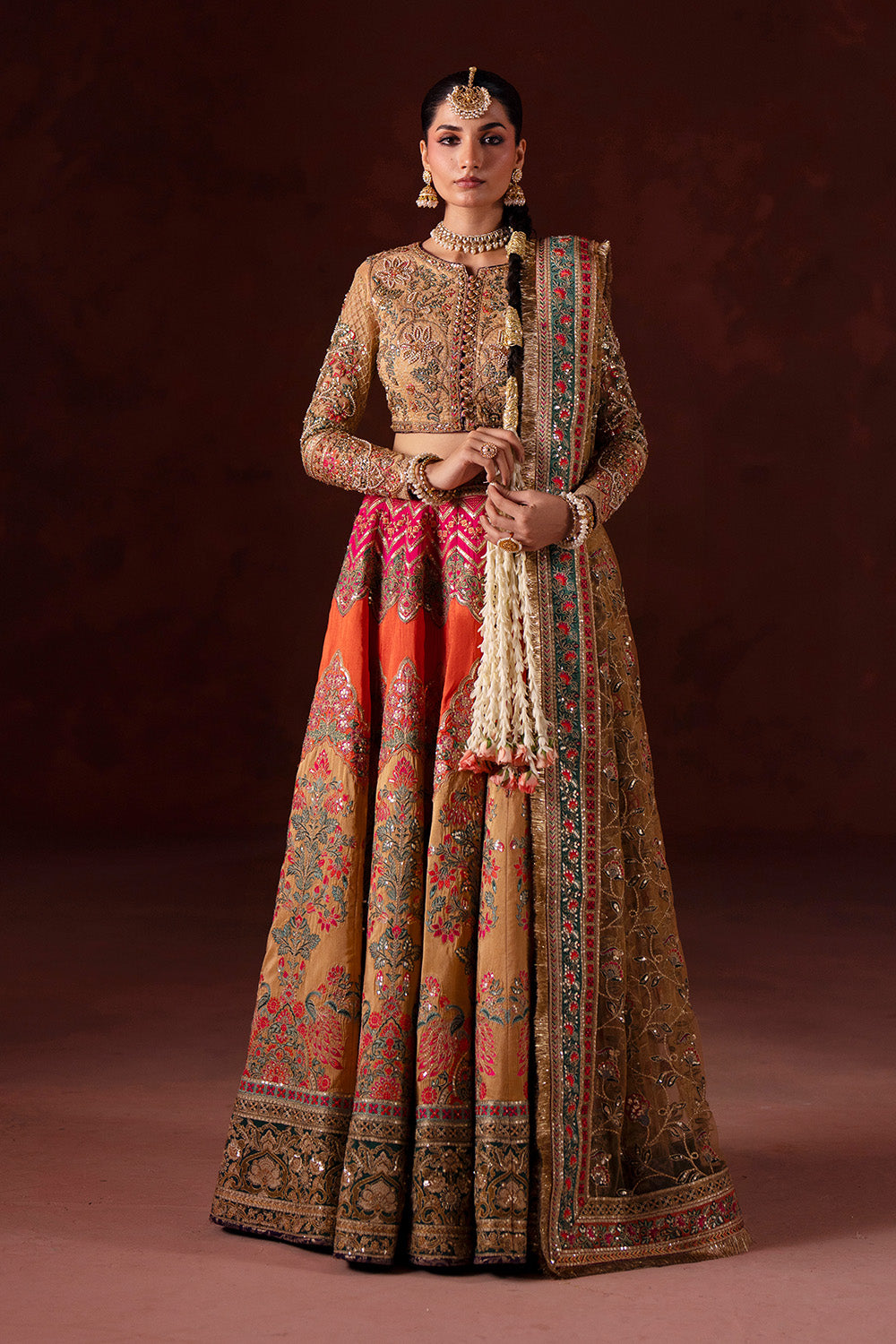 Maryum N Maria | Luxury Silk | RUNG DE BASANTI - MSS5904 - House Of Hania