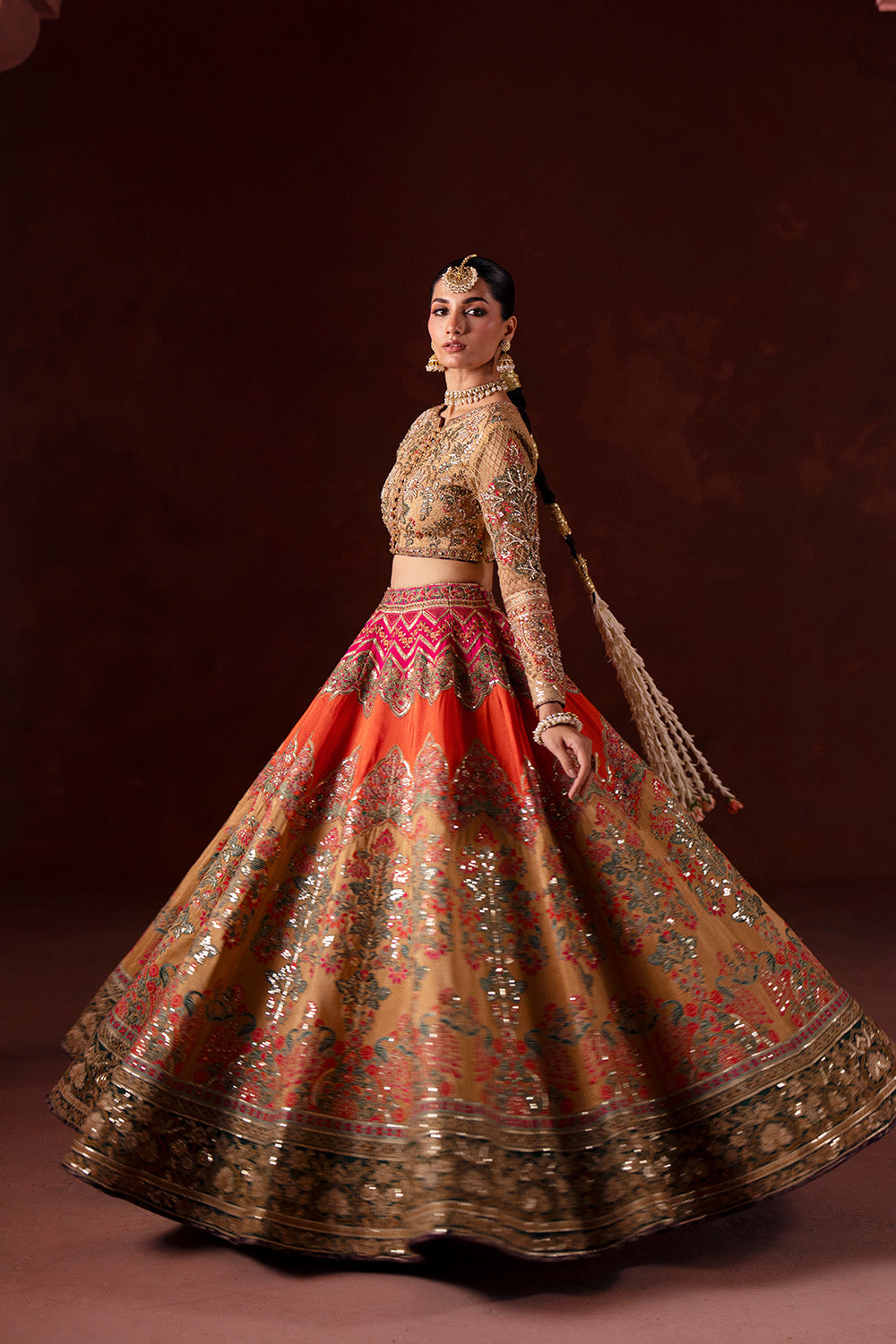 Maryum N Maria | Luxury Silk | RUNG DE BASANTI - MSS5904 - House Of Hania