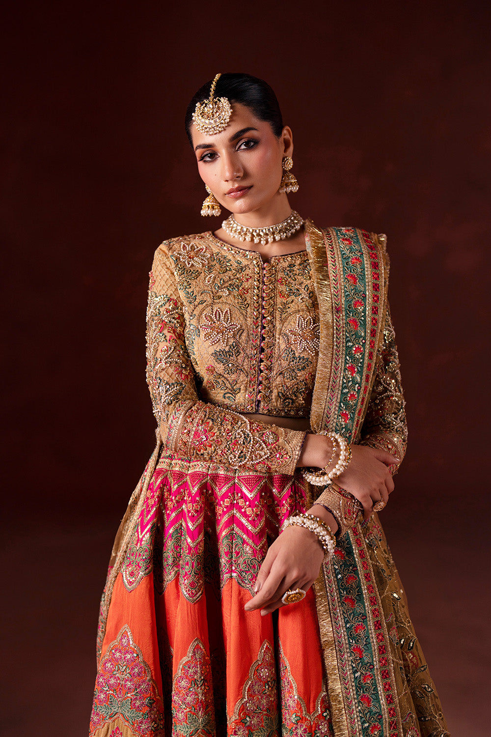 Maryum N Maria | Luxury Silk | RUNG DE BASANTI - MSS5904 - House Of Hania