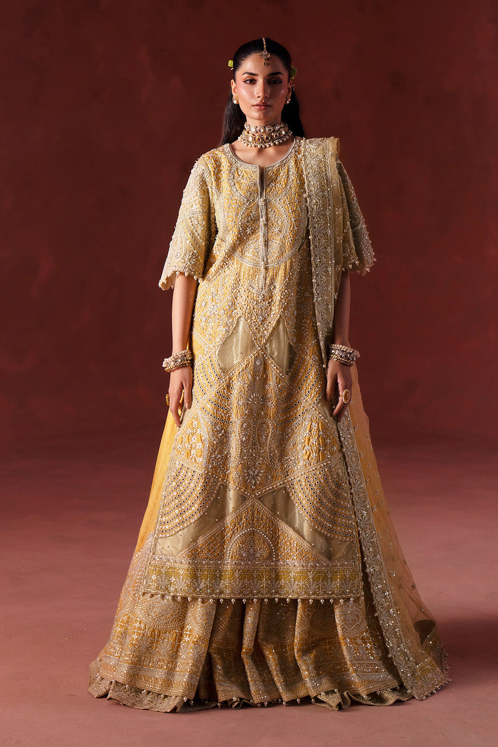 Maryum N Maria | Luxury Silk | UBTAN - MSS5897 - House Of Hania