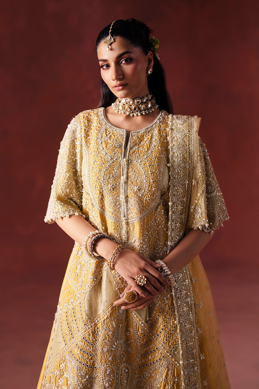 Maryum N Maria | Luxury Silk | UBTAN - MSS5897 - House Of Hania