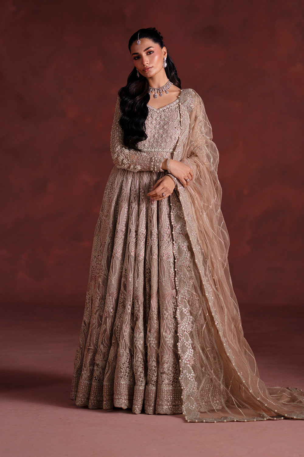 Maryum N Maria | Luxury Silk | WALIMA PARTY - MSS5899 - House Of Hania