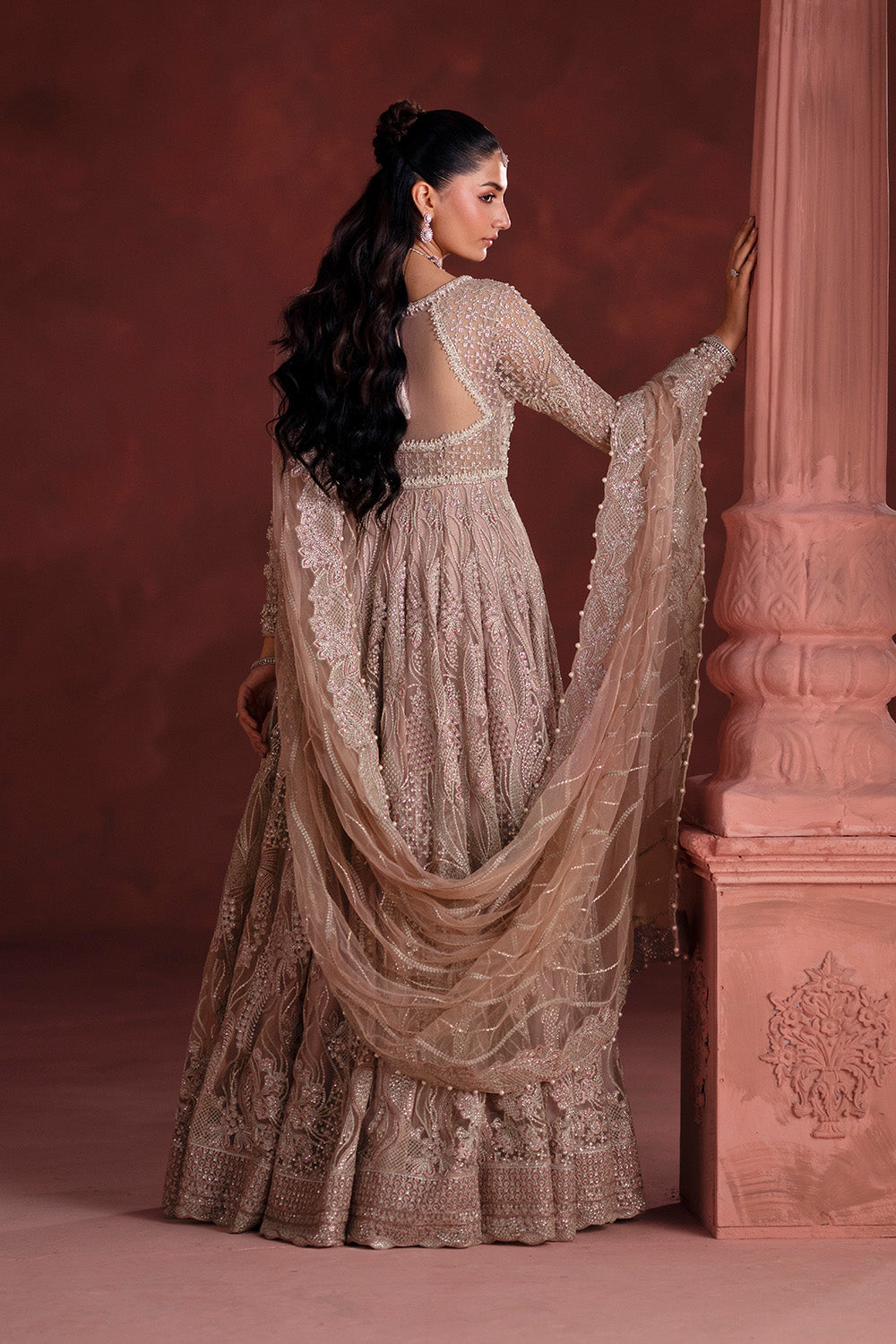 Maryum N Maria | Luxury Silk | WALIMA PARTY - MSS5899 - House Of Hania