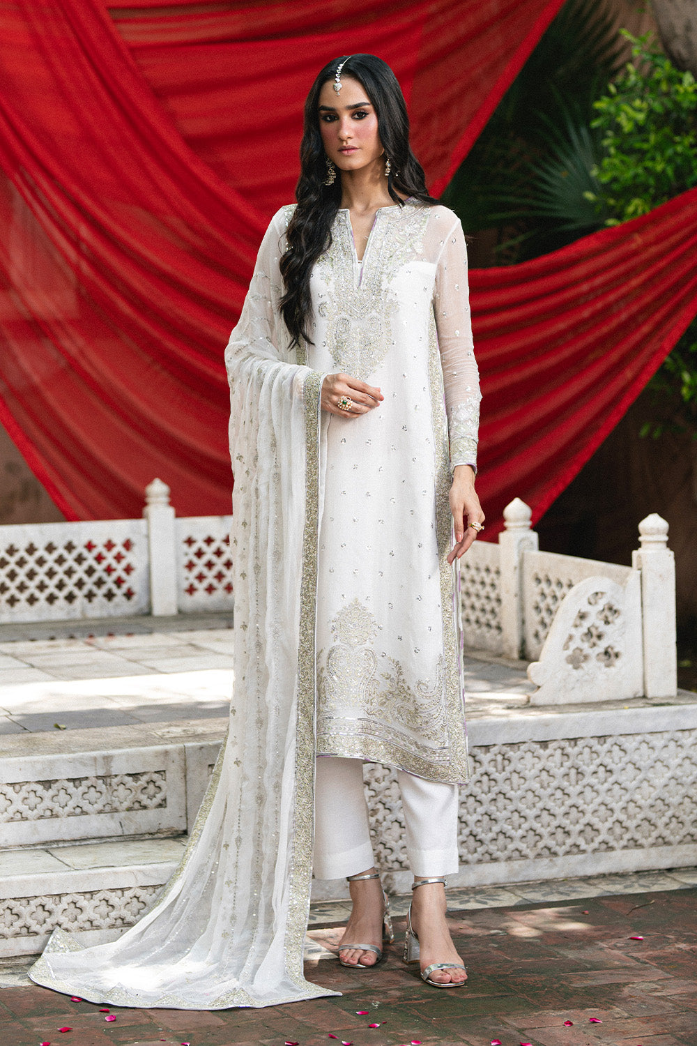 Maryum N Maria | Luxury Stitched | 3 Piece Embroiderd Chiffon GAMINI - FSU5641 - House Of Hania