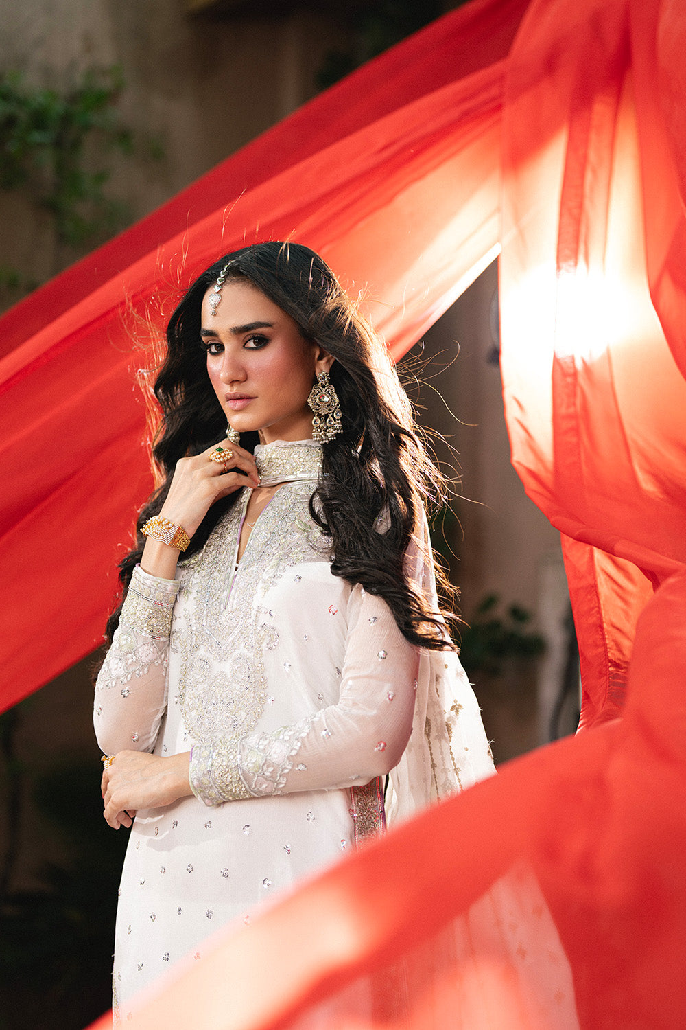 Maryum N Maria | Luxury Stitched | 3 Piece Embroiderd Chiffon GAMINI - FSU5641 - House Of Hania