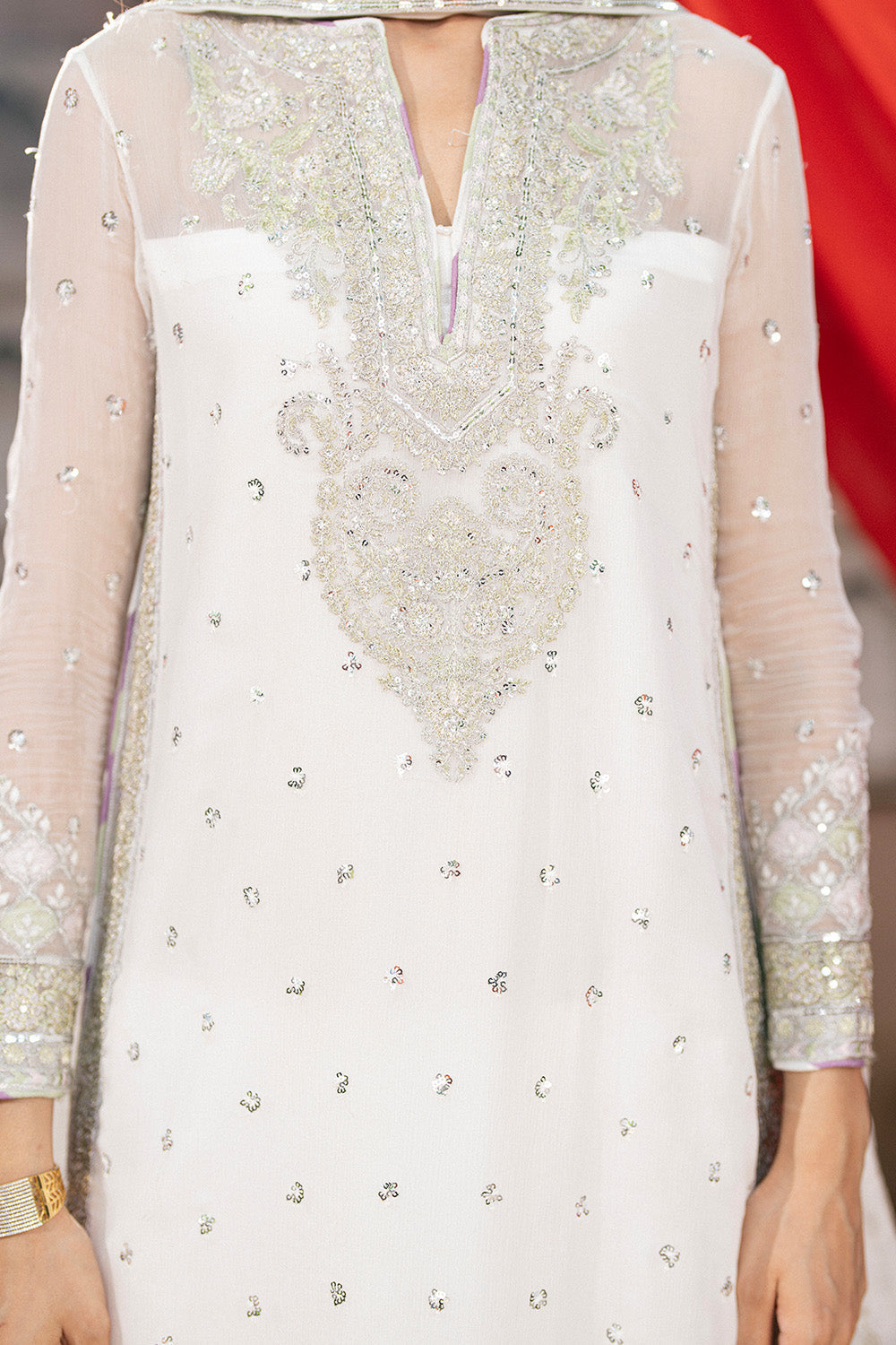 Maryum N Maria | Luxury Stitched | 3 Piece Embroiderd Chiffon GAMINI - FSU5641 - House Of Hania