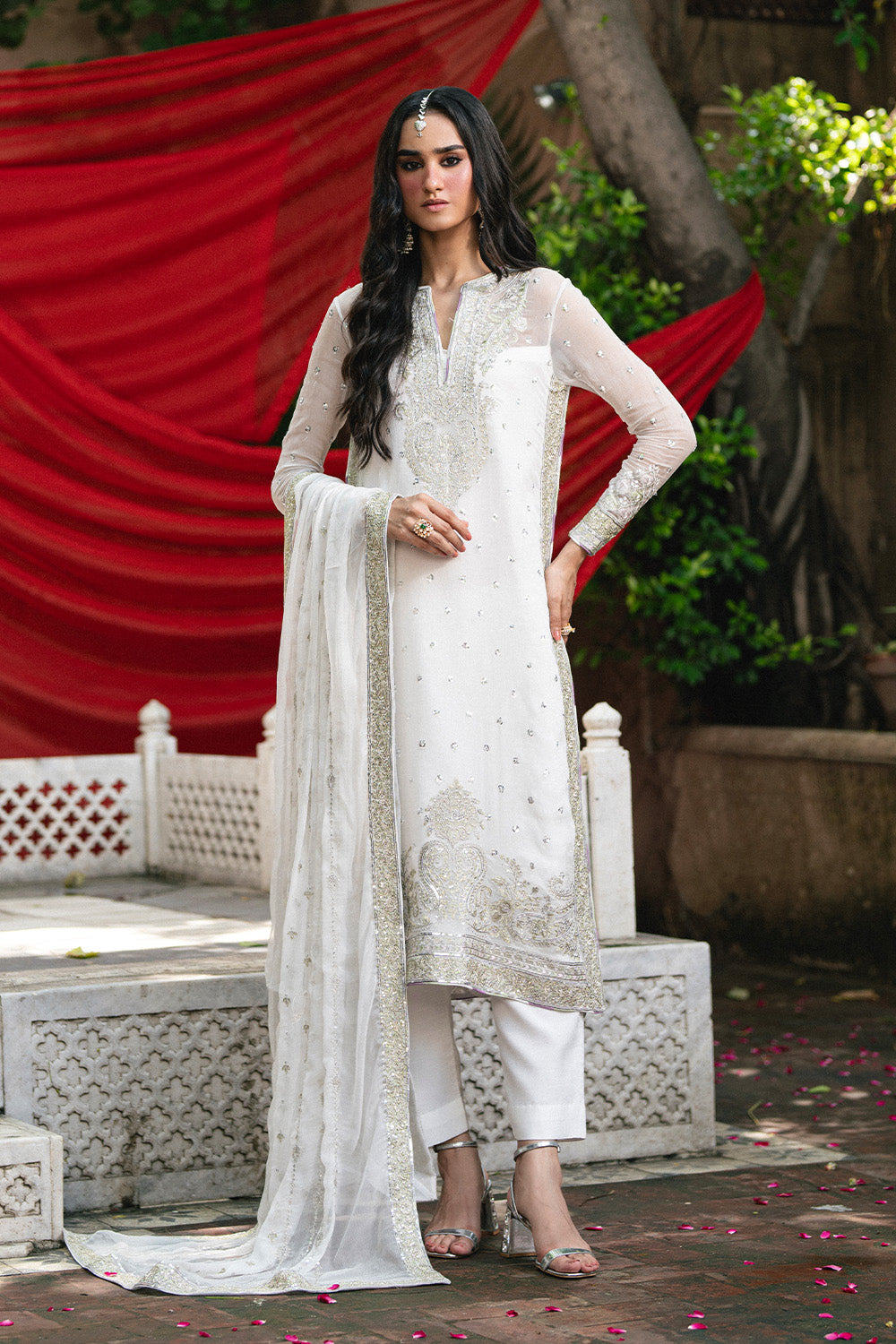 Maryum N Maria | Luxury Stitched | 3 Piece Embroiderd Chiffon GAMINI - FSU5641 - House Of Hania