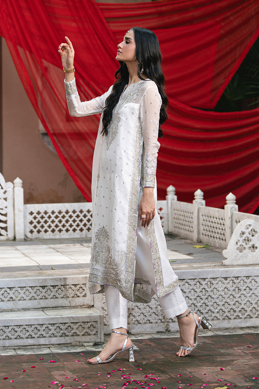 Maryum N Maria | Luxury Stitched | 3 Piece Embroiderd Chiffon GAMINI - FSU5641 - House Of Hania