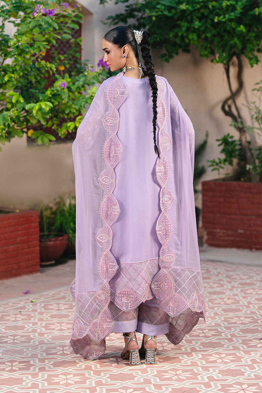 Maryum N Maria | Luxury Stitched | 3 Piece Embroiderd Chiffon GAURI - FSU5647 - House Of Hania