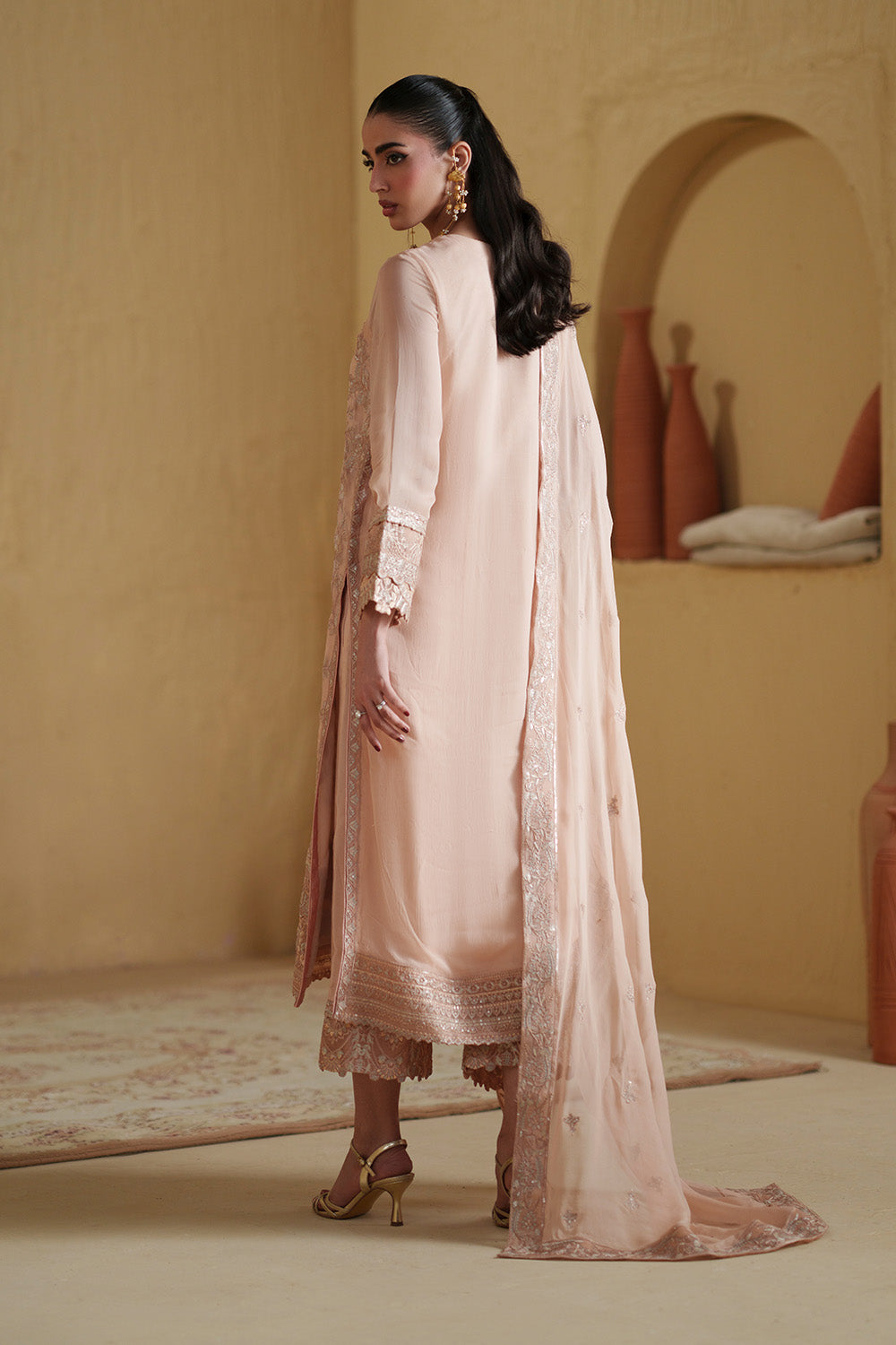 Maryum N Maria | Luxury Stitched | 3 Piece Embroiderd Chiffon HATHOR - FSU5663 - House Of Hania