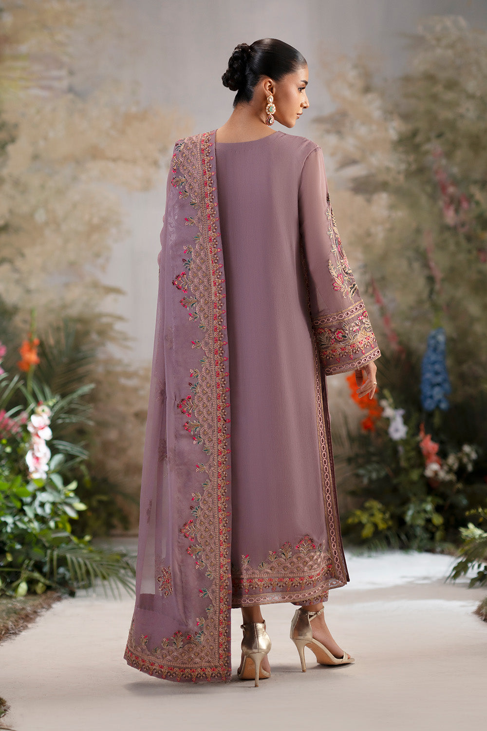 Maryum N Maria | Luxury Stitched | 3-Piece-Embroiderd-Chiffon ONANIA - FWU5698 - House Of Hania