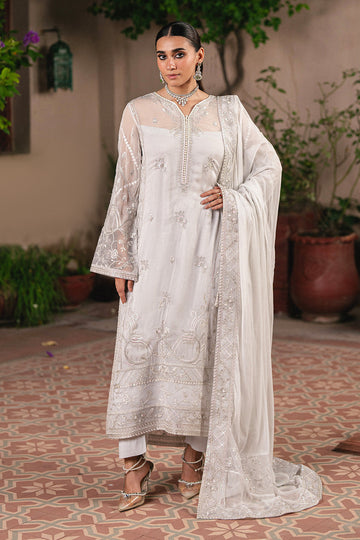Maryum N Maria | Luxury Stitched | 3 Piece Embroidered Chiffon FAINA - FSU5656 - House Of Hania