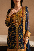 Maryum N Maria | Luxury Stitched | 3 Piece Embroirdered Chiffon ZEHRA - FSU5600 - House Of Hania