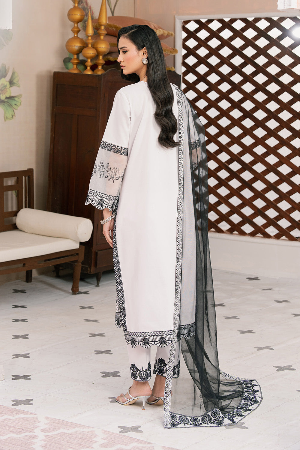 Maryum N Maria | Luxury Stitched | AZADEH - MS50147 - House Of Hania