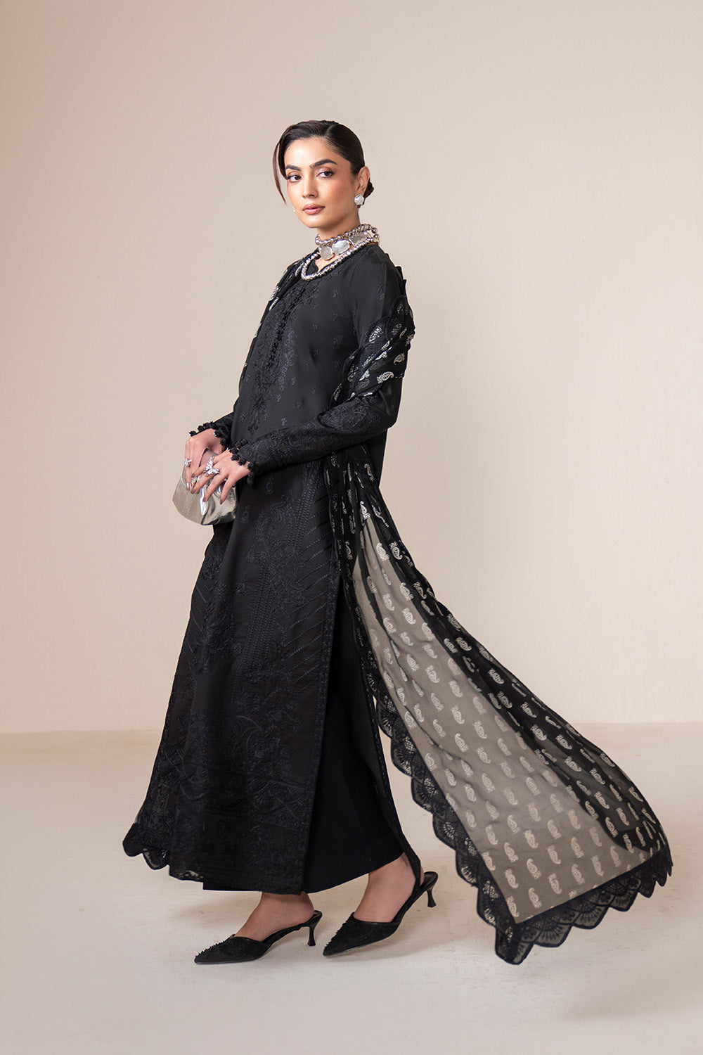 Maryum N Maria | Luxury Stitched | HAASINI - MSU0656 - House Of Hania