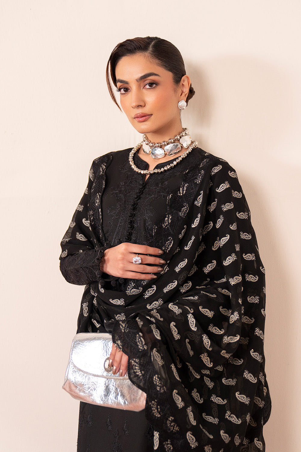 Maryum N Maria | Luxury Stitched | HAASINI - MSU0656 - House Of Hania
