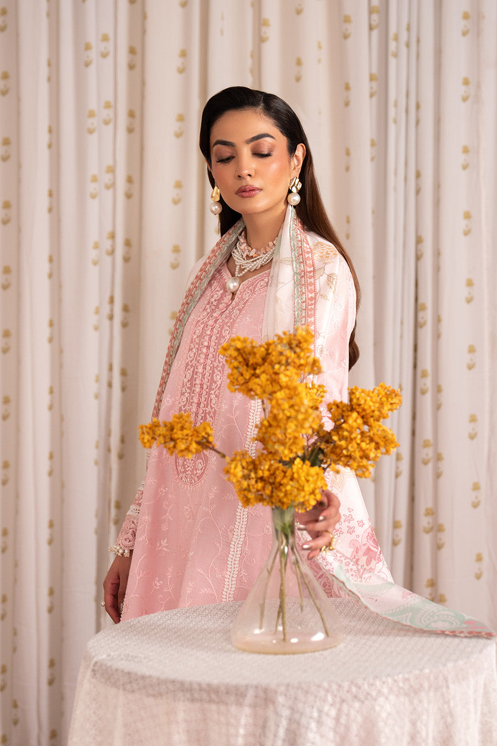 Maryum N Maria | Luxury Stitched | HAMSHIKA - MSU0657 - House Of Hania