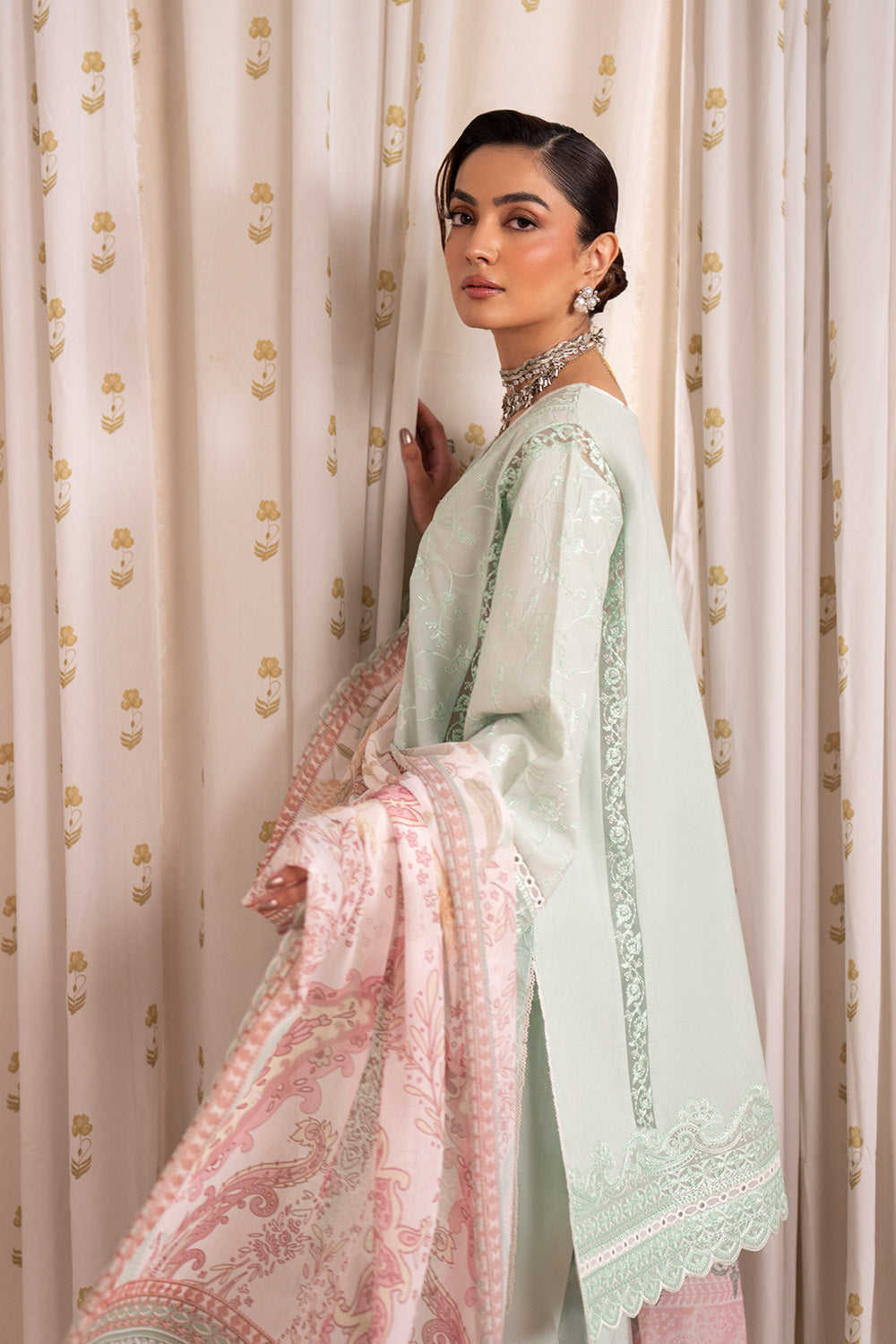 Maryum N Maria | Luxury Stitched | HAMSINI - MSU0658 - House Of Hania