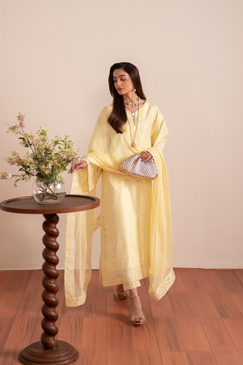 Maryum N Maria | Luxury Stitched | HANISHA - MSU0660 - House Of Hania