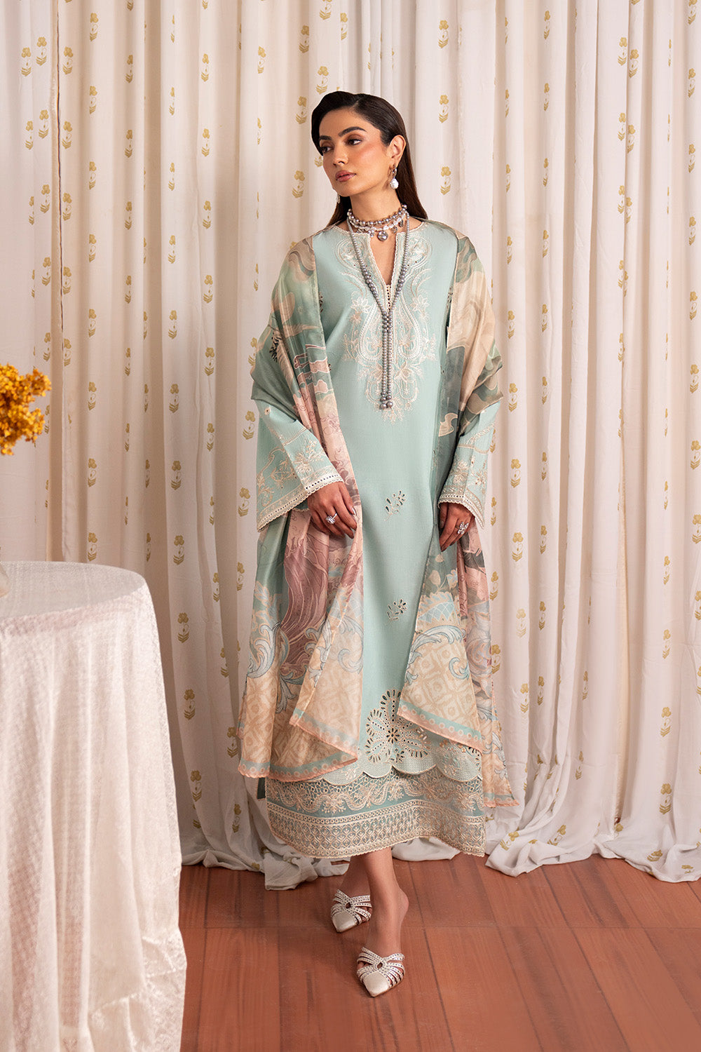 Maryum N Maria | Luxury Stitched | HARINYAI - MSU0663 - House Of Hania