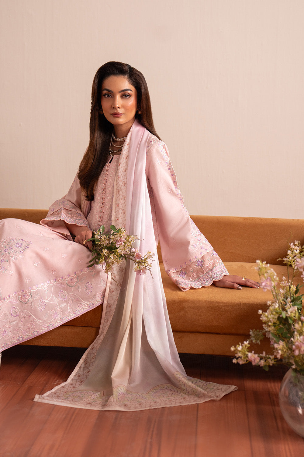 Maryum N Maria | Luxury Stitched | HEMA - MSU0667 - House Of Hania