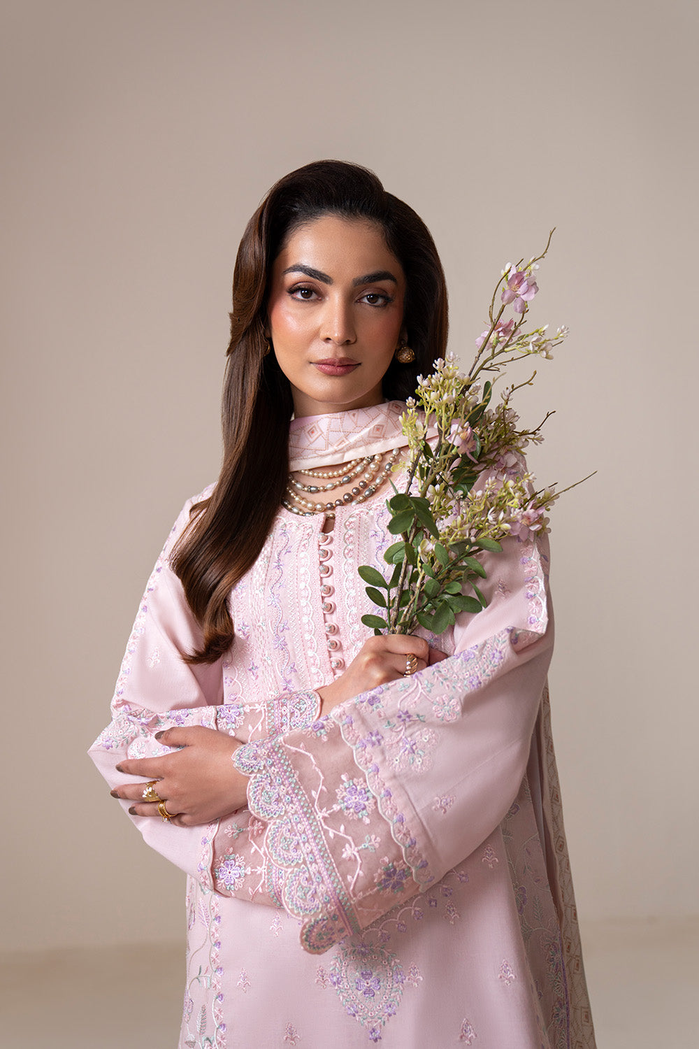 Maryum N Maria | Luxury Stitched | HEMA - MSU0667 - House Of Hania