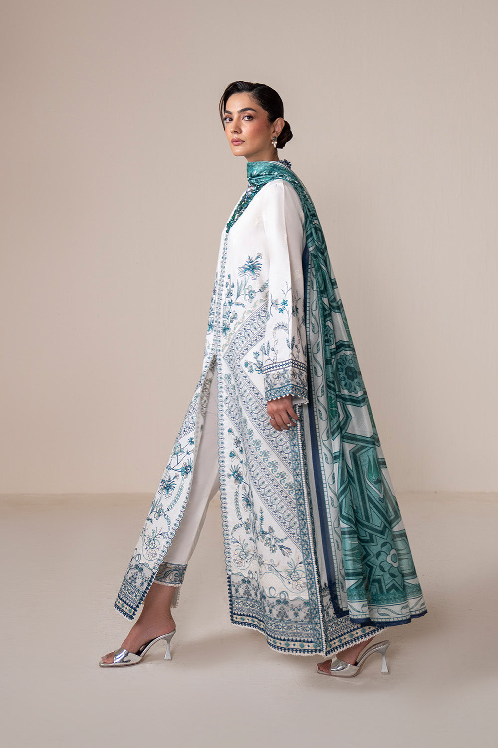 Maryum N Maria | Luxury Stitched | HIMAADRI - MSU0669 - House Of Hania