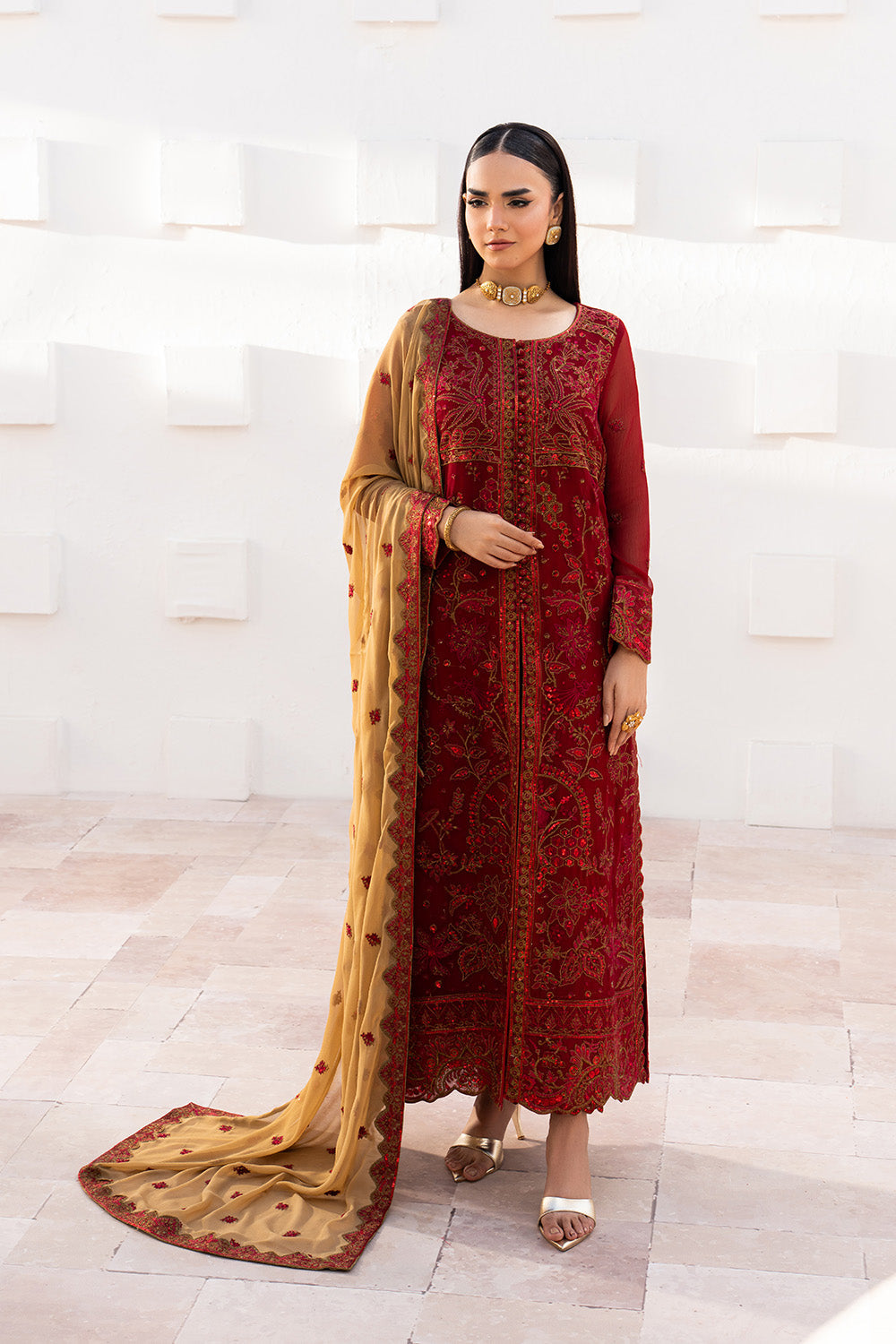 Maryum N Maria | Luxury Stitched | KESHET - MWU5682 - House Of Hania