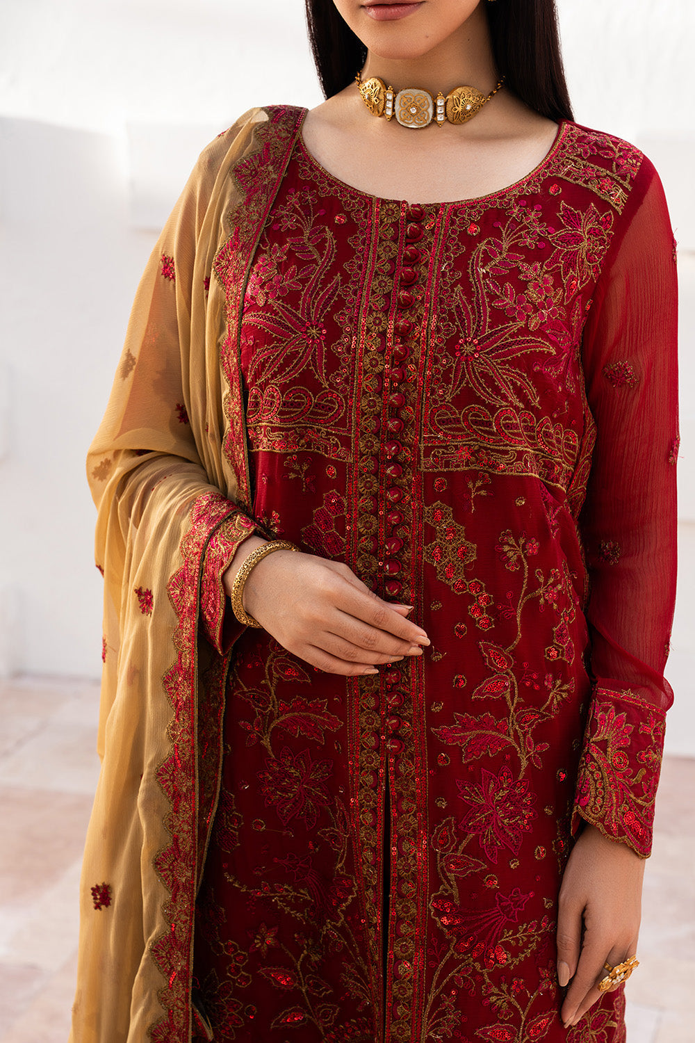 Maryum N Maria | Luxury Stitched | KESHET - MWU5682 - House Of Hania