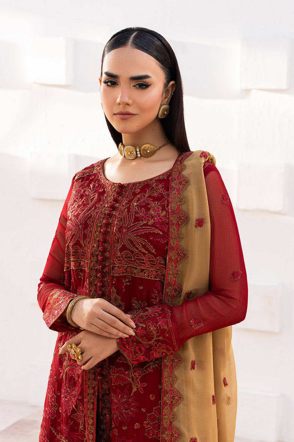 Maryum N Maria | Luxury Stitched | KESHET - MWU5682 - House Of Hania