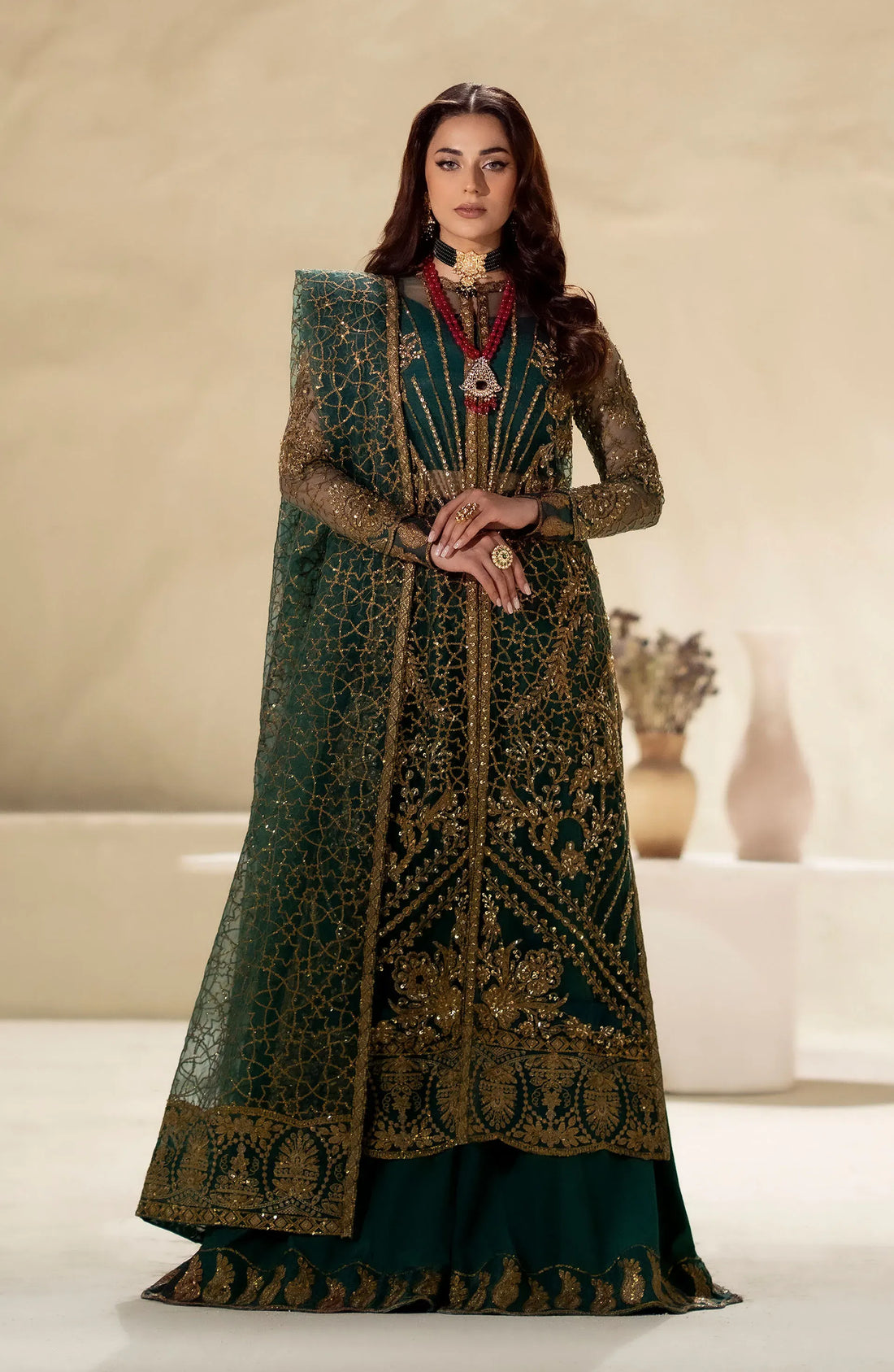 Maryum N Maria | Luxury Stitched | Laleh - MW24-566 - House Of Hania