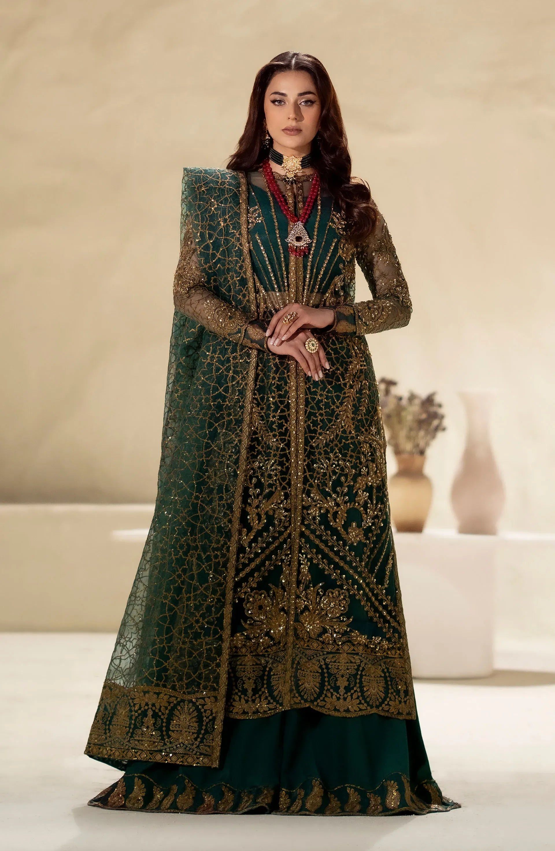 Maryum N Maria | Luxury Stitched | Laleh - MW24-566 - House Of Hania