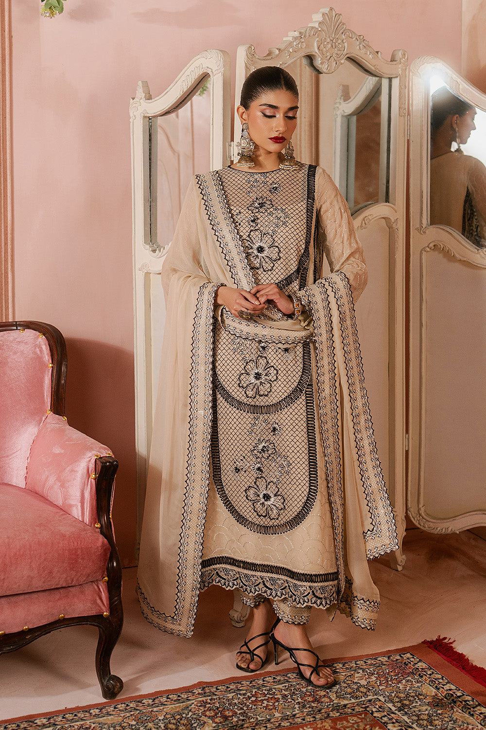 Maryum N Maria | Luxury Stitched | NAVA - MWU5686 - House Of Hania