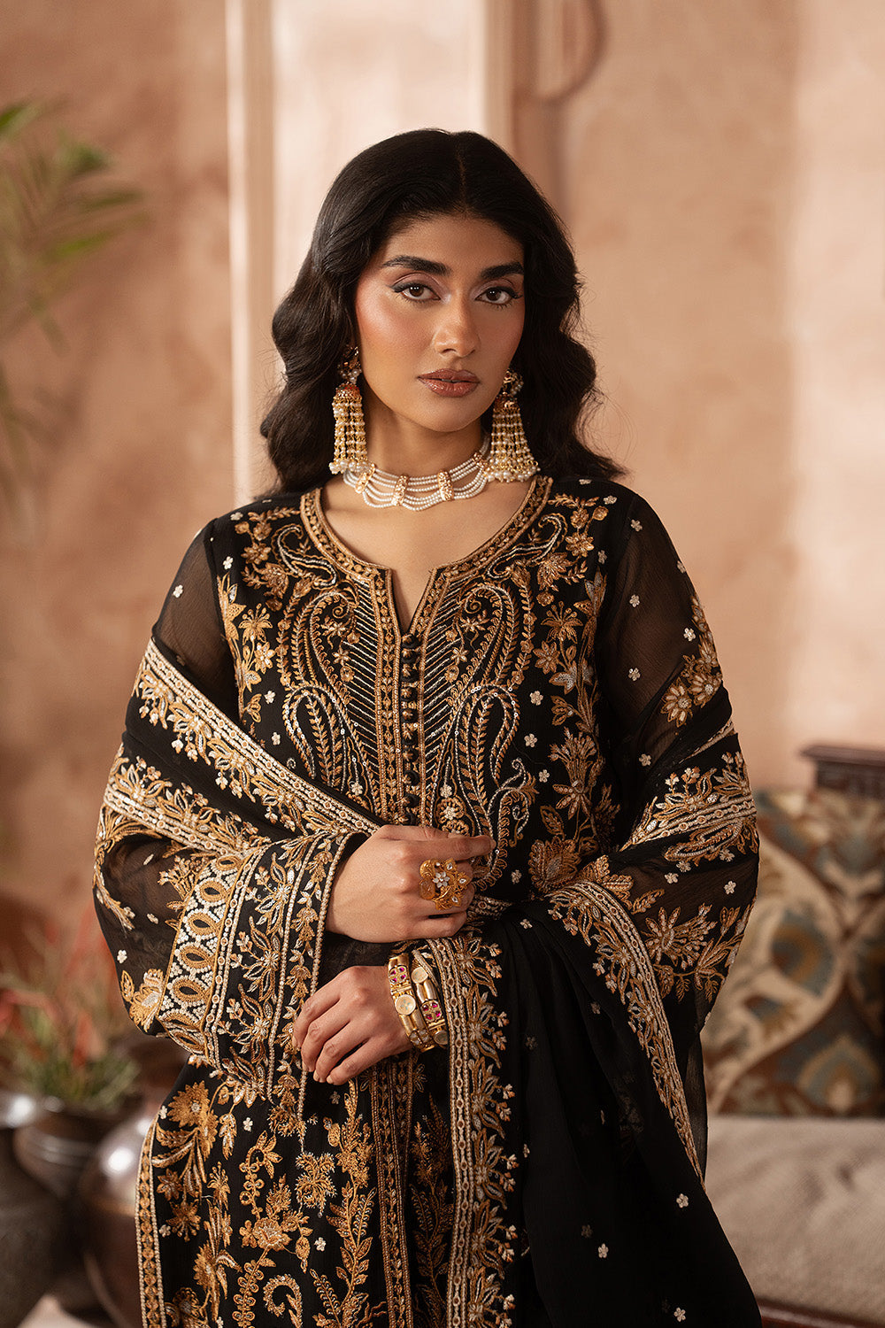 Maryum N Maria | Luxury Stitched | TZEITEL - MWU5689 - House Of Hania