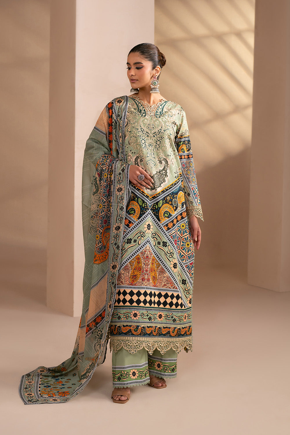 Maryum N Maria | Luxury Stitched | VIMLA - FWU6116 - House Of Hania