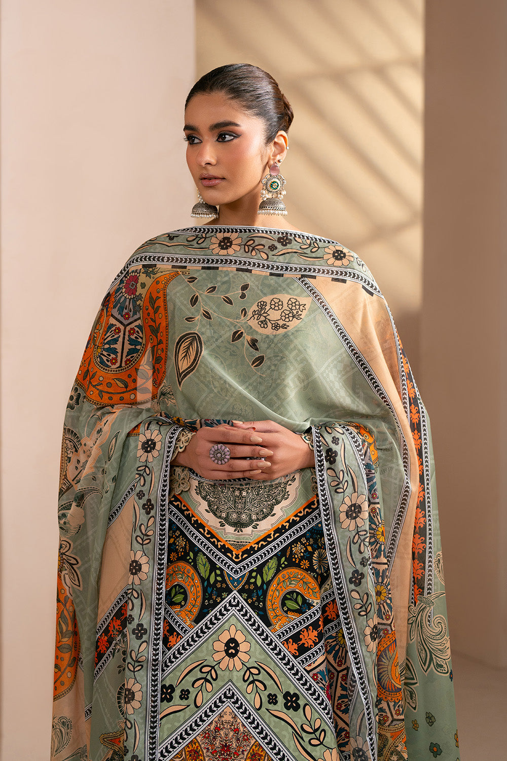 Maryum N Maria | Luxury Stitched | VIMLA - FWU6116 - House Of Hania