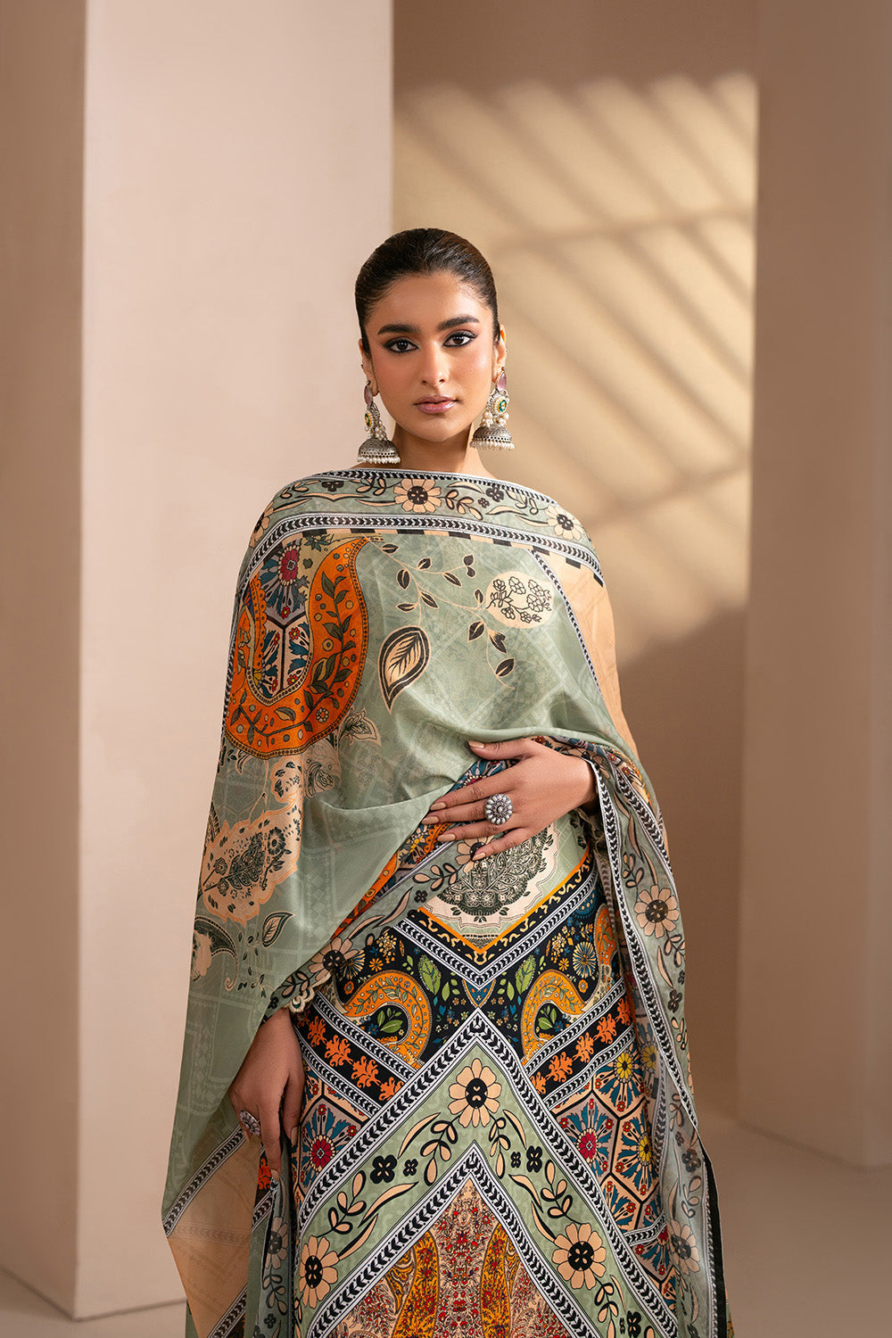 Maryum N Maria | Luxury Stitched | VIMLA - FWU6116 - House Of Hania