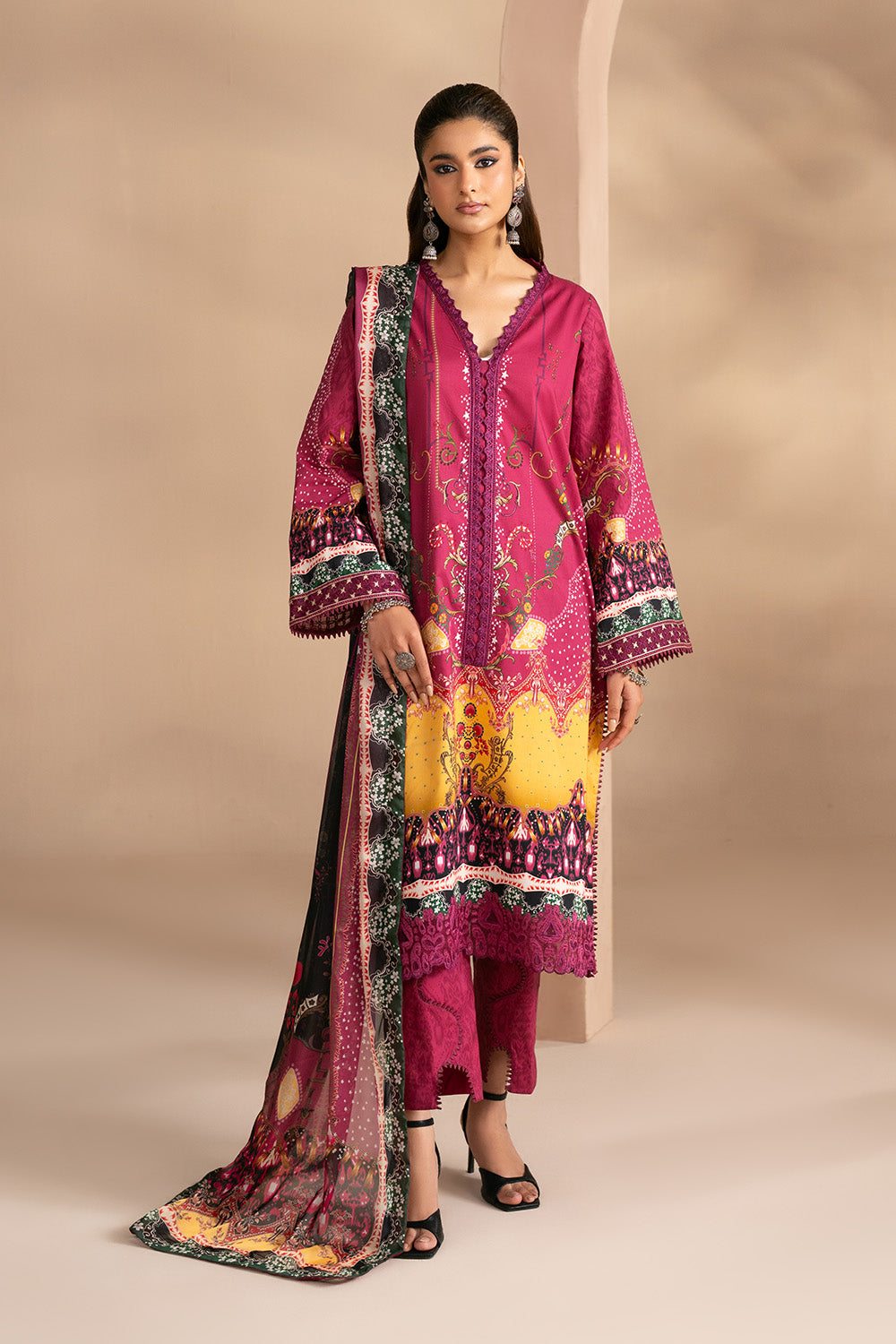 Maryum N Maria | Luxury Stitched | VISMITA - FWU6119 - House Of Hania