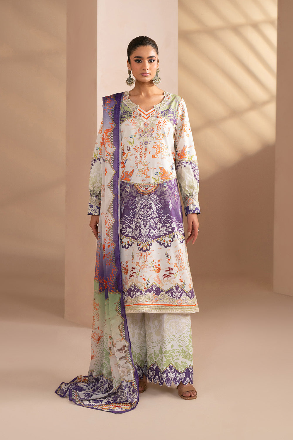 Maryum N Maria | Luxury Stitched | VITHIKA - FWU6121 - House Of Hania