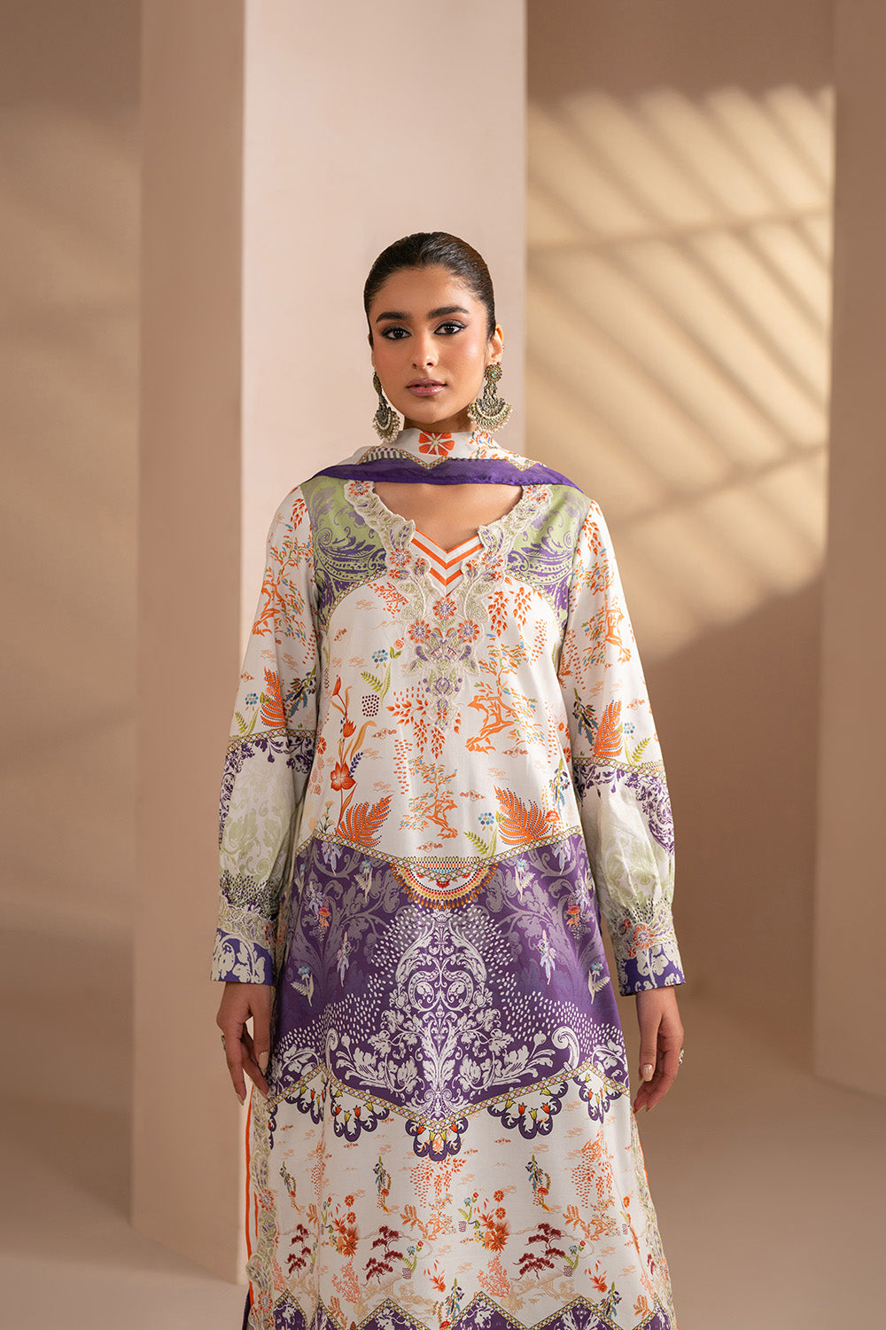 Maryum N Maria | Luxury Stitched | VITHIKA - FWU6121 - House Of Hania