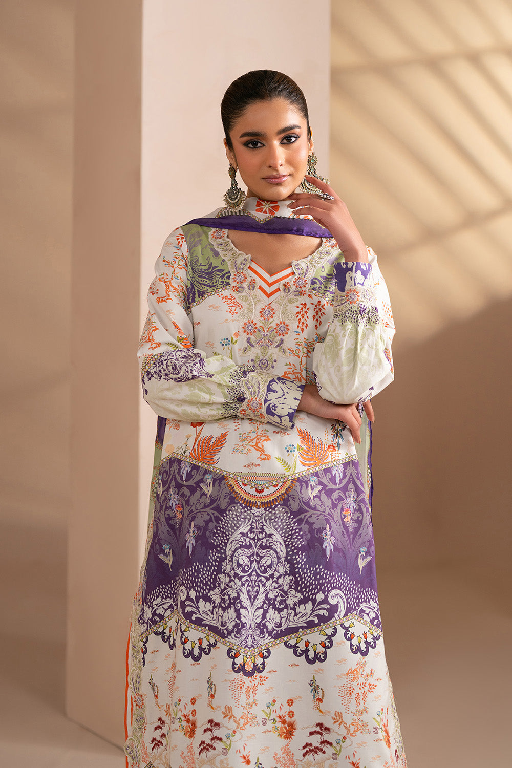 Maryum N Maria | Luxury Stitched | VITHIKA - FWU6121 - House Of Hania