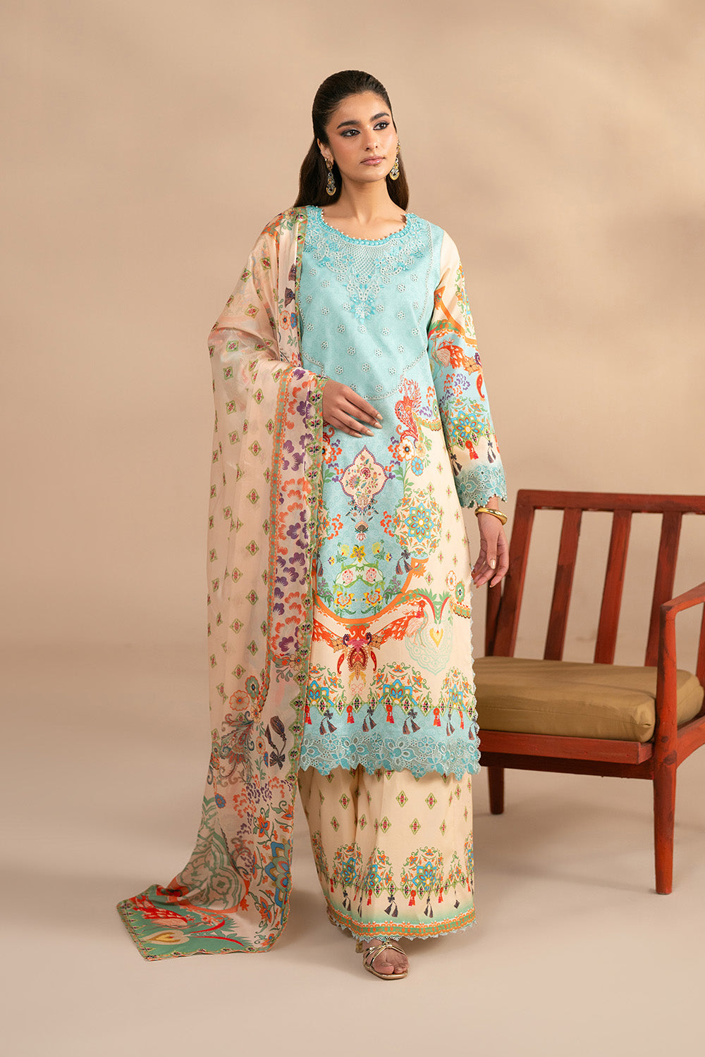 Maryum N Maria | Luxury Stitched | VRISHTI - FWU6120 - House Of Hania