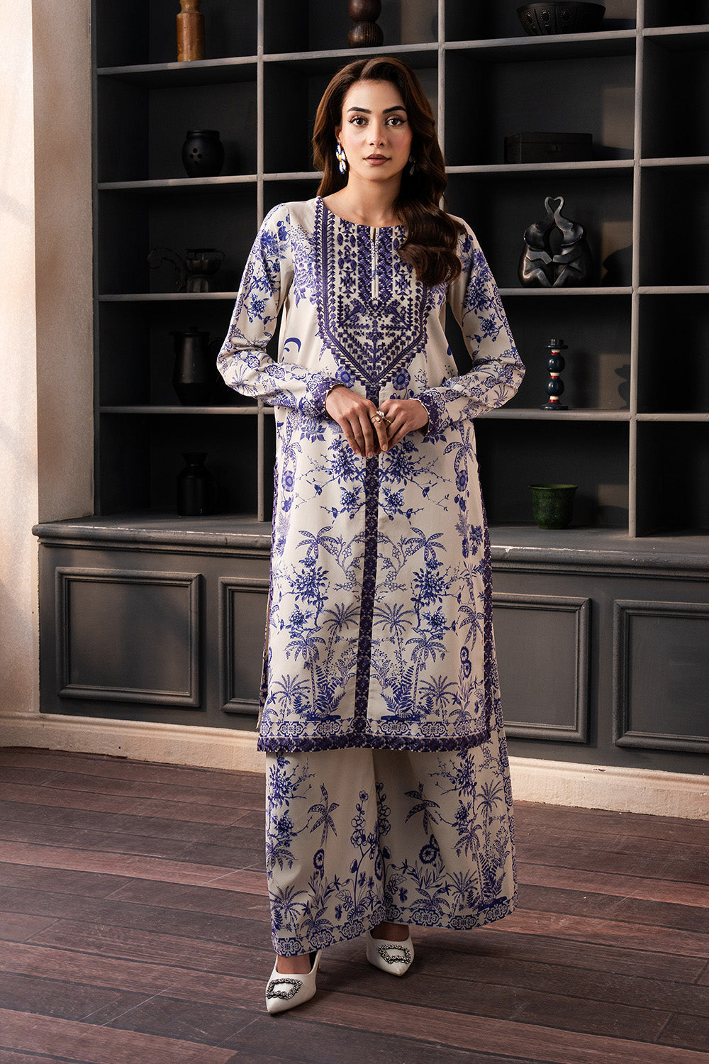 Maryum N Maria | Mah Casual Pret | ZYRA - MS50427 - House Of Hania