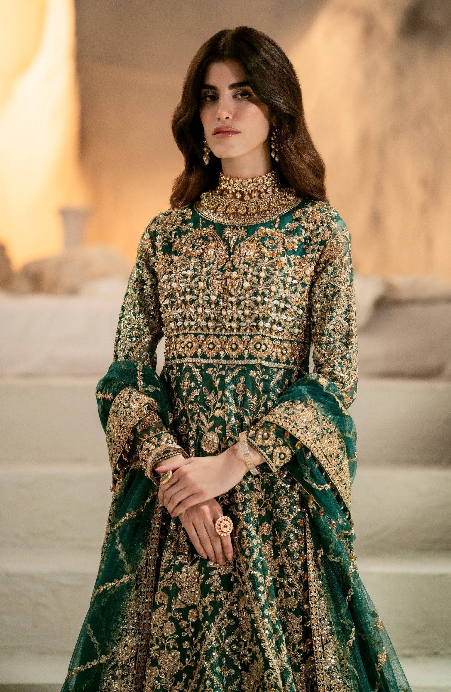 Maryum N Maria | Mehr o Maah Bridals | MW23-536-Anippe - House Of Hania