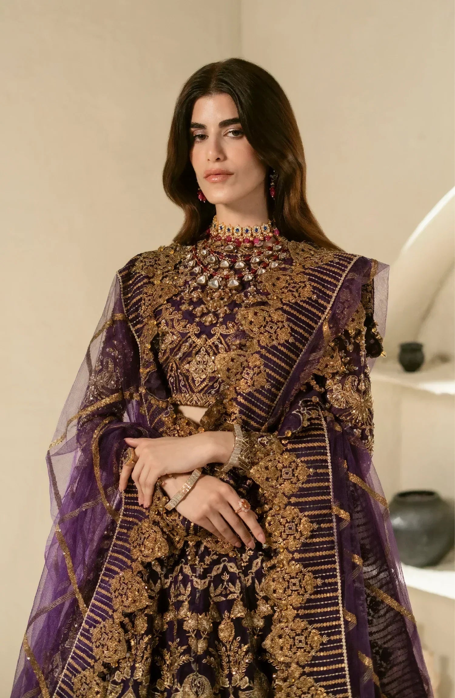 Maryum N Maria | Mehr o Maah Bridals | MW23-538-Nour - House Of Hania