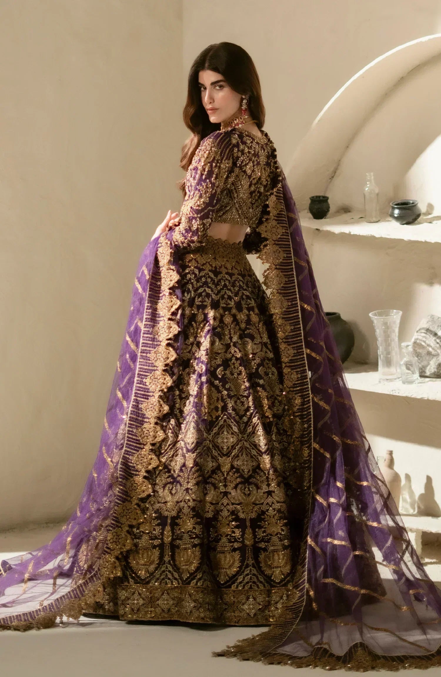 Maryum N Maria | Mehr o Maah Bridals | MW23-538-Nour - House Of Hania